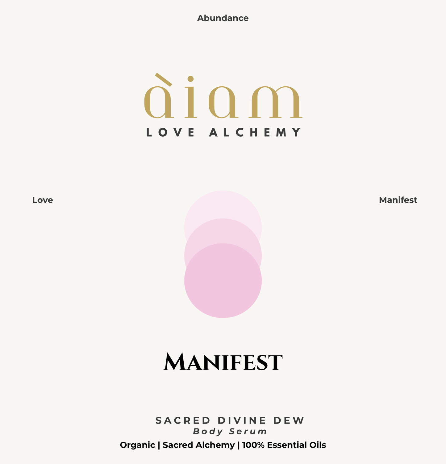 'Manifest' Sacred Divine Dew Body Serum